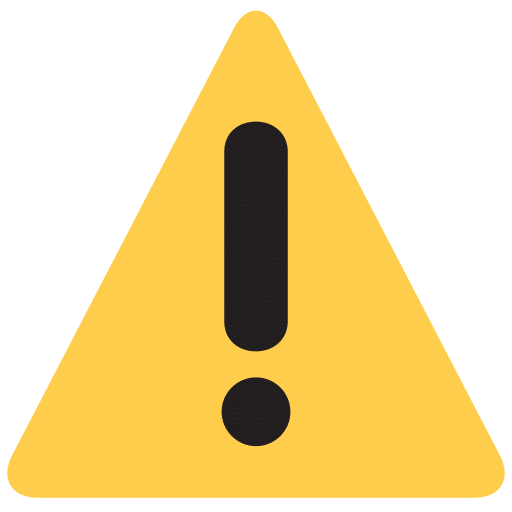 warning