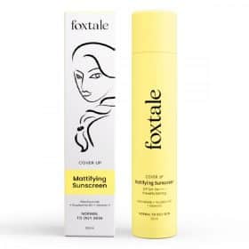 FoxTale Cover-Up Matte Sunscreen SPF 50+ PA++++ (50ml)