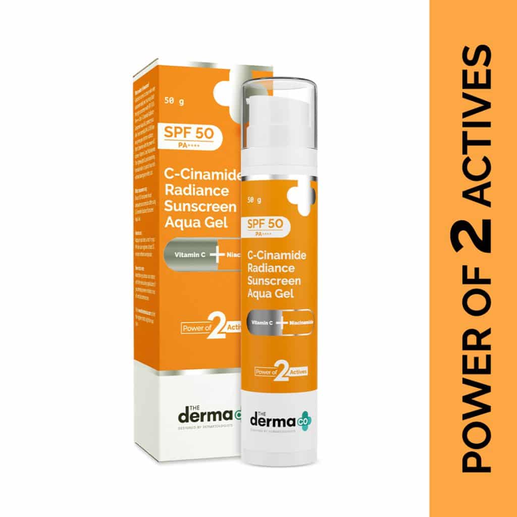 The Derma Co C-Cinamide Sunscreen Aqua Gel 50 g