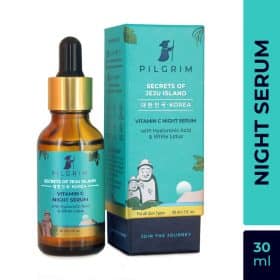 Pilgrim Vitamin C Night Serum with Hyaluronic Acid & White Lotus 30ml