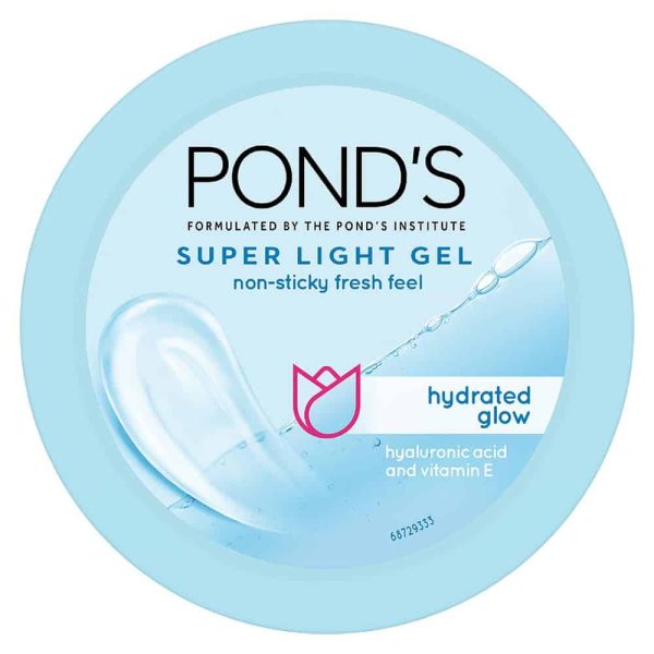 Ponds Super Light Gel Oil Free Moisturiser With Hyaluronic Acid Vitamin E