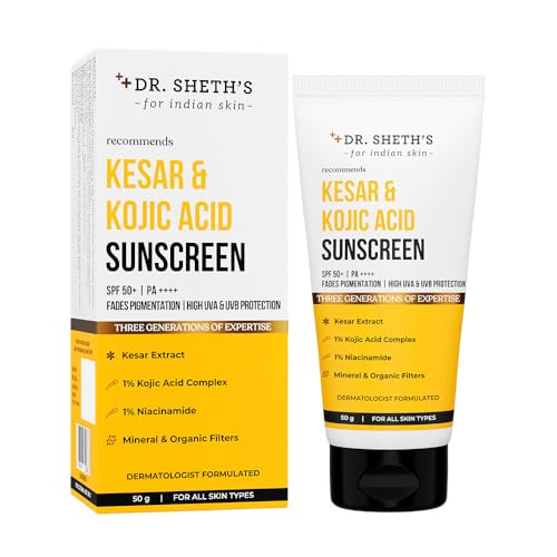 Dr. Sheth’s Kesar & Kojic Acid Sunscreen