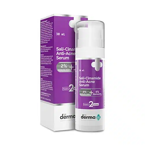 The Derma Co Sali-Cinamide Anti-Acne Face Serum