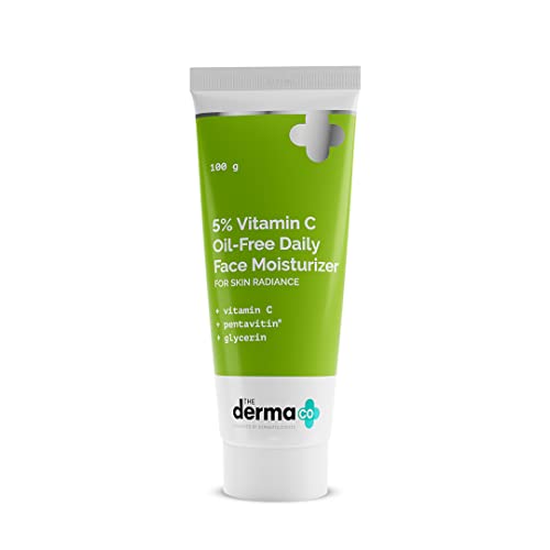 The Derma Co 5% Vitamin C Oil-Free Daily Face Moisturizer - 100g