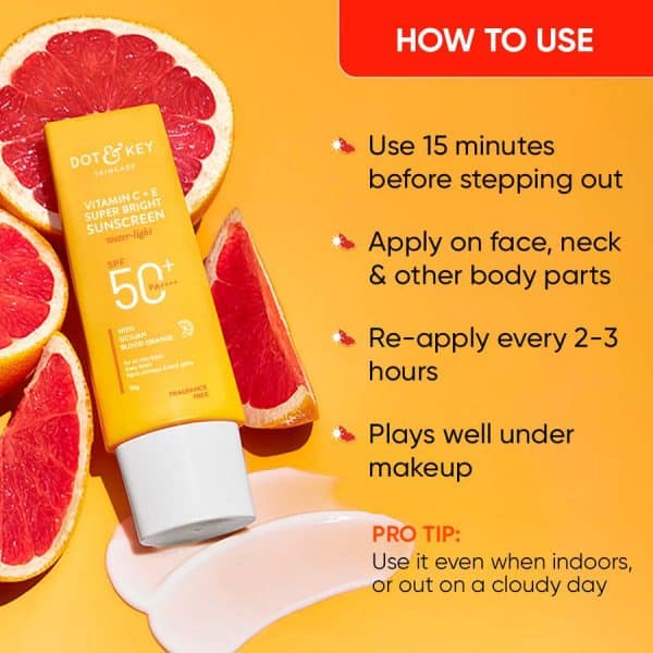 DOT & KEY Vitamin C + E Super Bright Sunscreen