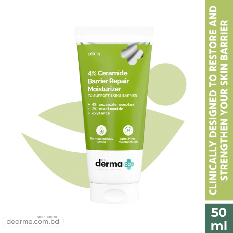 The Derma Co 4% Ceramide Barrier Repair Moisturizer 50g