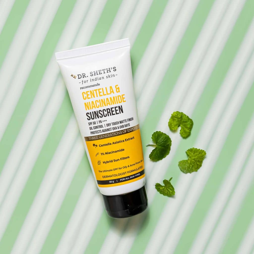 Dr. Sheth's Centella & Niacinamide Sunscreen