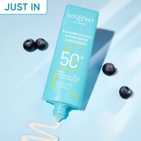DOT & KEY Blueberry Hydrate Barrier Repair Sunscreen, SPF 50+