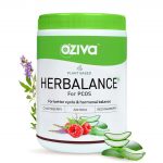 OZiva Plant Based HerBalance for PCOS Supplements for Women 250g