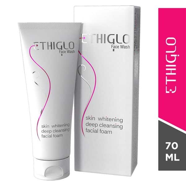 Ethiglo Skin Whitening Face Wash Deep Cleansing Facial Foam