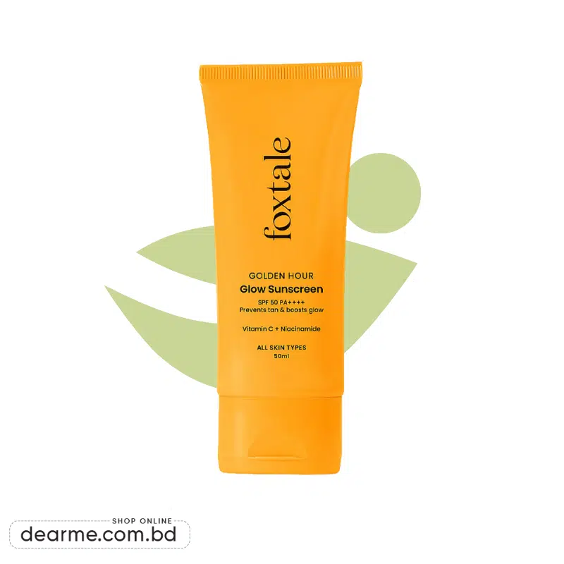 FoxTale Vitamin C & Niacinamide Glow Sunscreen Spf 50 Pa++++ FoxTale Vitamin C & Niacinamide Glow Sunscreen Spf 50 Pa++++