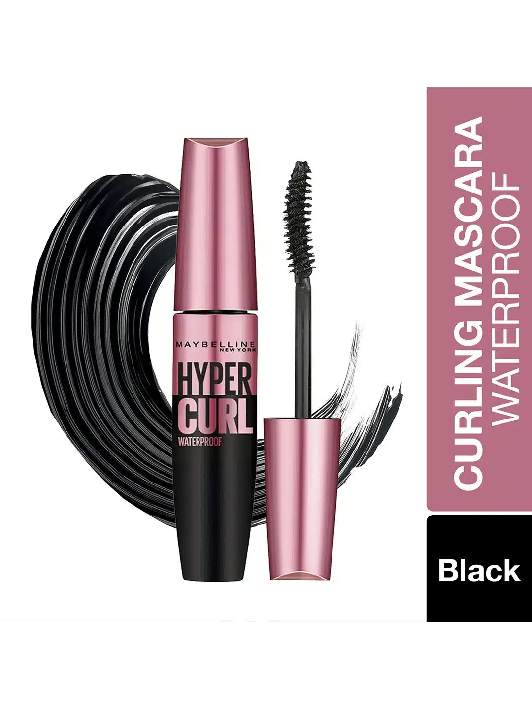 Maybelline New York Hypercurl Waterproof Mascara - Black - 9.2ml Maybelline New York Hypercurl Waterproof Mascara - Very Black - 9.2ml