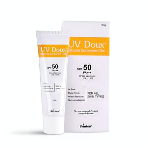 Brinton UV Doux Face & Body Sunscreen gel with SPF 50 PA+++