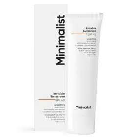 Minimalist Invisible Sunscreen For Oily Skin Spf 40