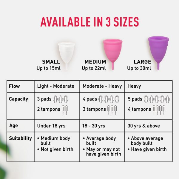 Sirona Reusable Menstrual Cup for Women