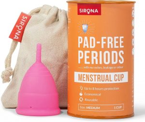 Sirona Reusable Menstrual Cup for Women