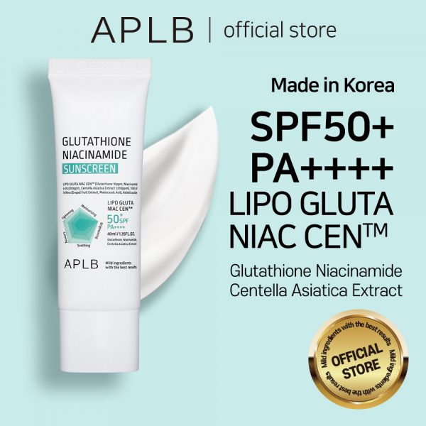 APLB Glutathione Niacinamide Sunscreen SPF50 PA 40ml 2