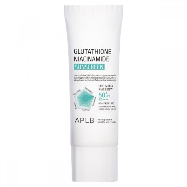 APLB Glutathione Niacinamide Sunscreen SPF50+ PA++++ 40ml