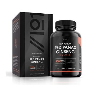 Alpha01 Korean Red Panax Giseng 7500mg 120 Capsules