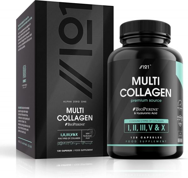 Alpha01 Multi Collagen Complex 120 Capsules