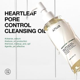 Anua Heartleaf Pore Control Cleansing oil | Korean Skincare