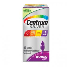 Centrum Silver Women 50+ Multivitamin with Vitamin D3 – 65 Tablets