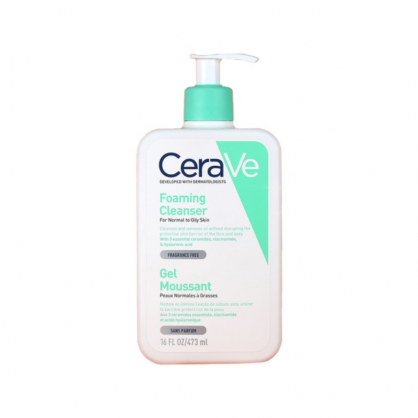 CeraVe Foaming Cleanser For Normal To Oily Skin 473ml