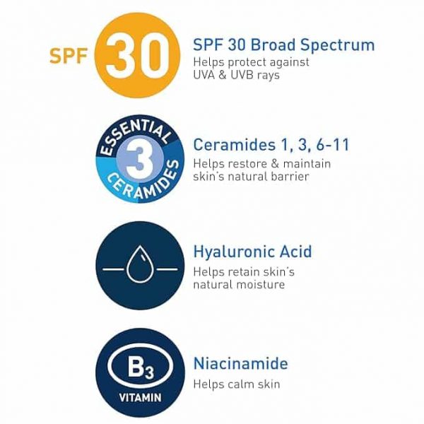 Cerave AM Facial Moisturizing Lotion with Sunscreen SPF30 Oil Free 89ml1