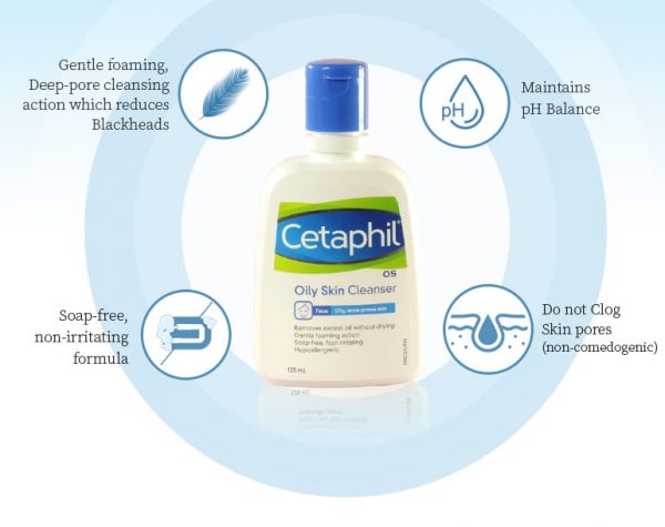 Cetaphil Oily Skin Cleanser 125ml