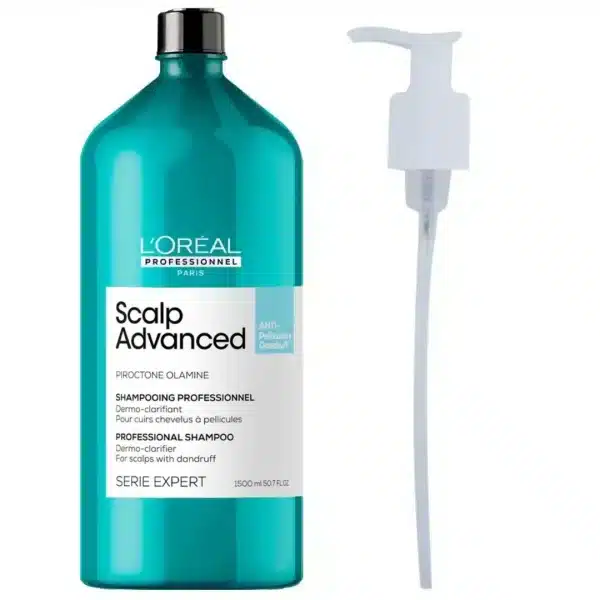 LOreal Professional Scalp Advanced Anti Dandruff Dermo Clarifier Shampoo 1.5L