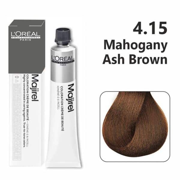 LOreal Professionnel Majirel – 4.15 (Mahogany Ash Brown) | Dear Me
