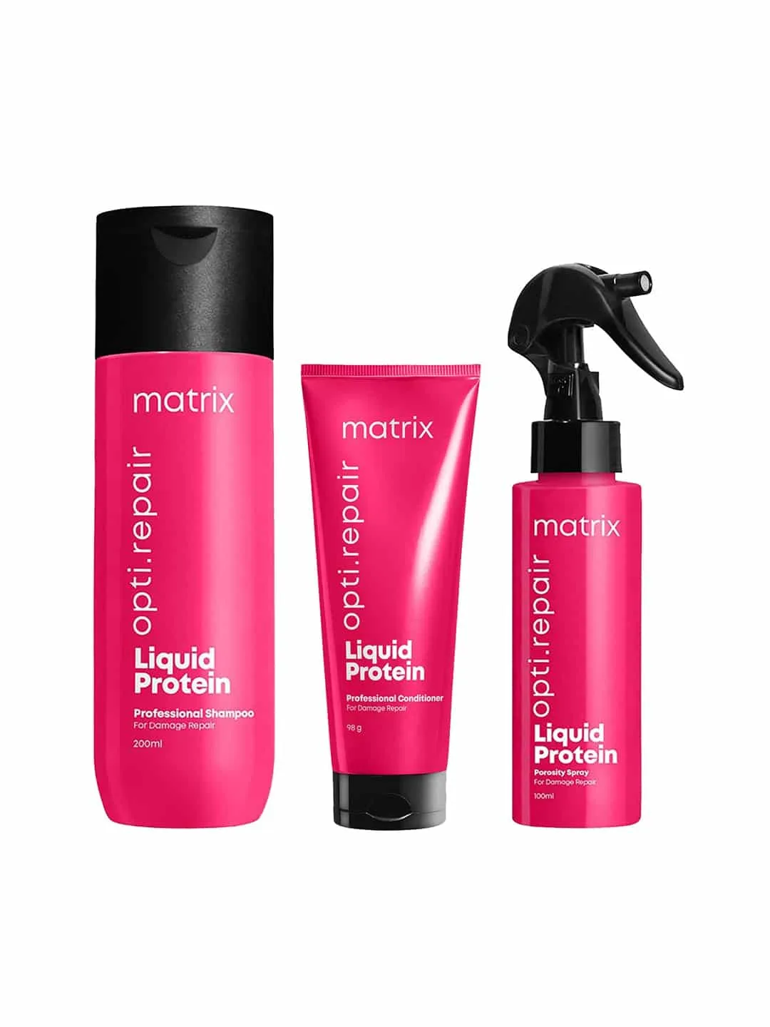 Matrix-Opti.Repair-Liquid-Protein-Shampoo-Conditioner-and-Spray-200ml-98g-100ml.jpg Matrix Opti.Repair Liquid Protein Shampoo Conditioner and Spray 200ml 98g 100ml