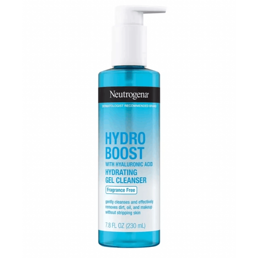 Neutrogena® Hydro Boost Hydrating Gel Cleanser with Hyaluronic Acid, Fragrance Free