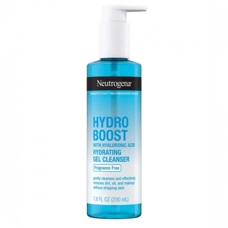 Neutrogena® Hydro Boost Hydrating Gel Cleanser with Hyaluronic Acid, Fragrance Free