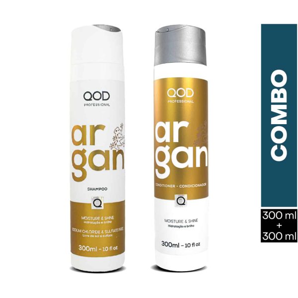 QOD Professional Argan Shampoo Conditioner 300ml