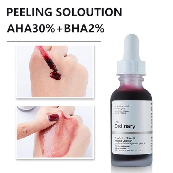 THE ORDINARY Exfoliating Aha and Bha Peeling Solution 30 m