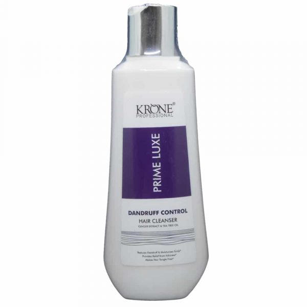 krone professional PRIME LUXE DANDRUFF CONTROL HAIR CLEANSER best hair care pink bliss pinkbliss pinkbliss.in Shampoo 200ml 1