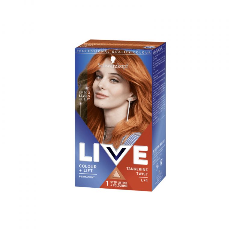 Schwarzkopf LIVE Colour + Lift L74 Tangerine Twist