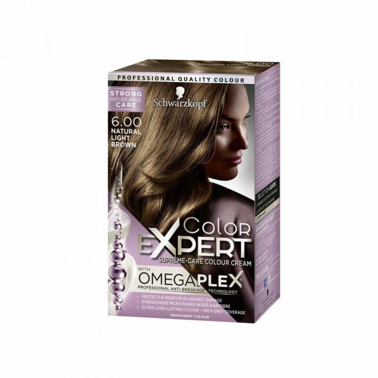Schwarzkopf Color Expert Omegaplex Hair Colour Natural Light Brown – 6.00