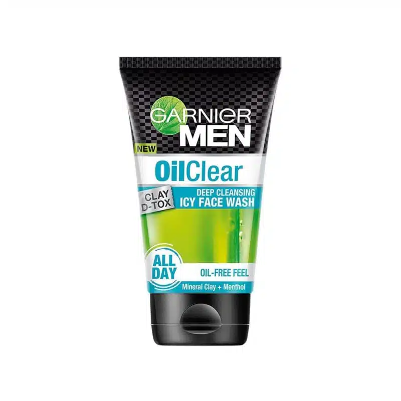Garnier Men Oil Clear Clay Face Wash