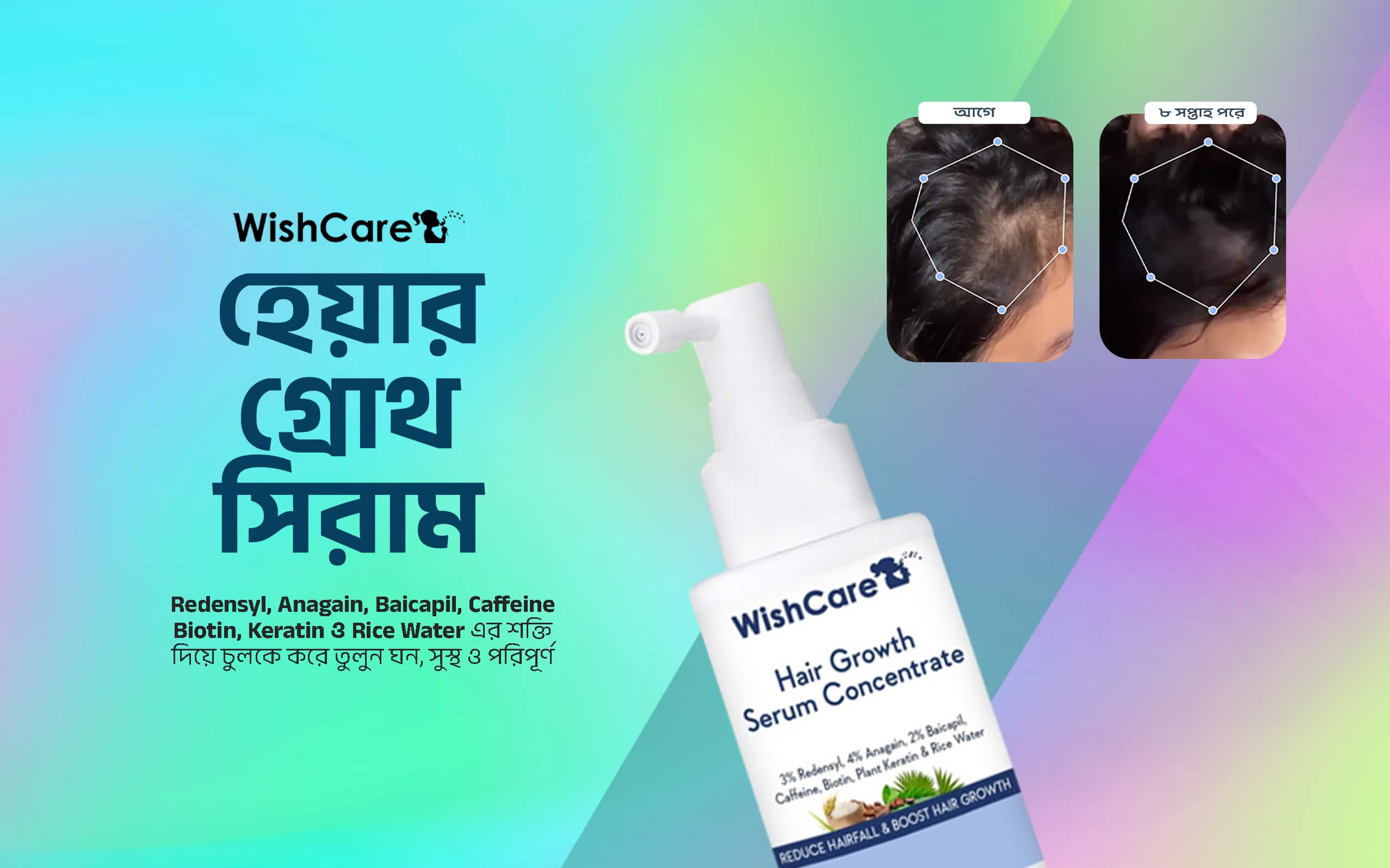 wishcare hair serum banner dm mobile