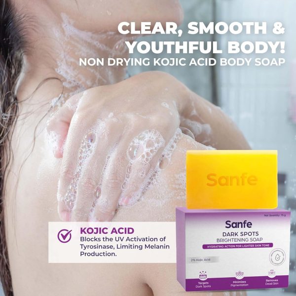 Sanfe Dark Spots Brightening Skin Lightening Soap 3