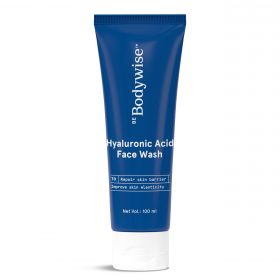 be bodywise hyaluronic acid face wash