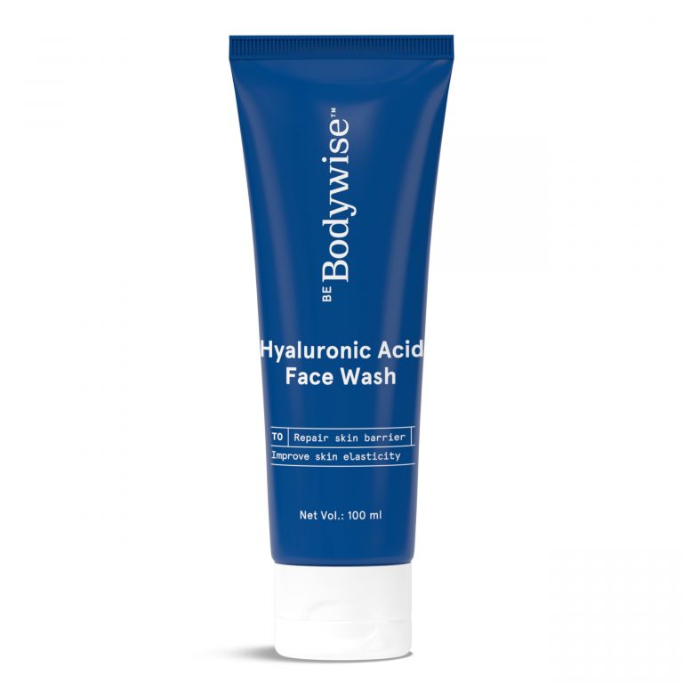 be bodywise hyaluronic acid face wash