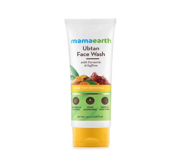 Mamaearth Ubtan Face Wash for Tan Removal