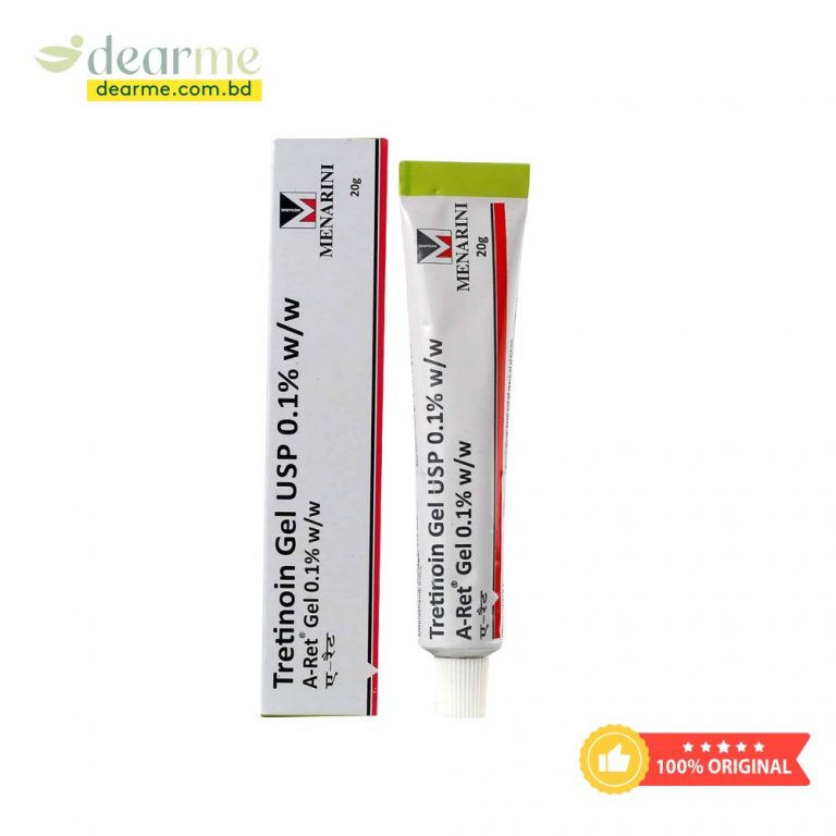 A Ret 0.1% Gel 20gm (Tretinoin Gel USP 0.1% ww) dearme.com.bd