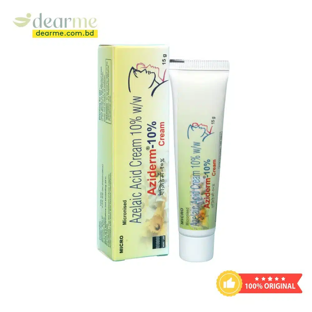 Aziderm 10% Cream dearme.com.bd