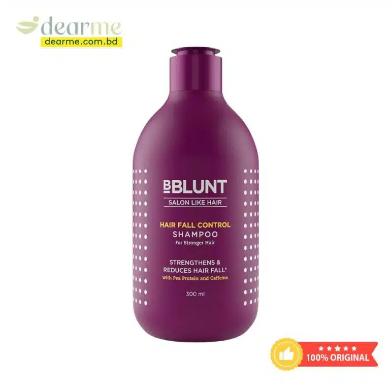 BBlunt Hair Fall Control Shampoo with Pea Protein & Caffeine for Stronger Hair 300 ml
