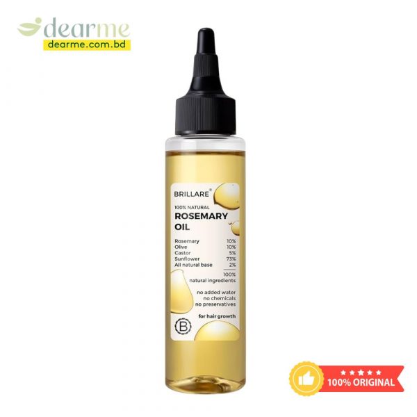 Brillare Rosemary Hair Oil For Hair Growth 100 ml