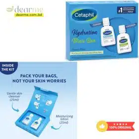 Cetaphil Mini Travel Pack for Sensitive Skin, Facewash & Moisturizer